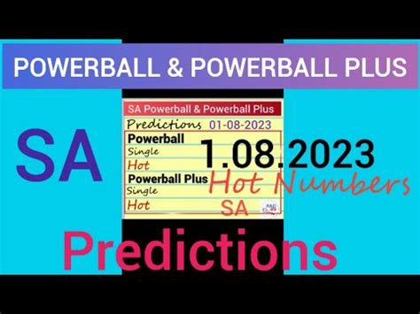 lottomatic powerball plus predictions|Powerball Predictions .